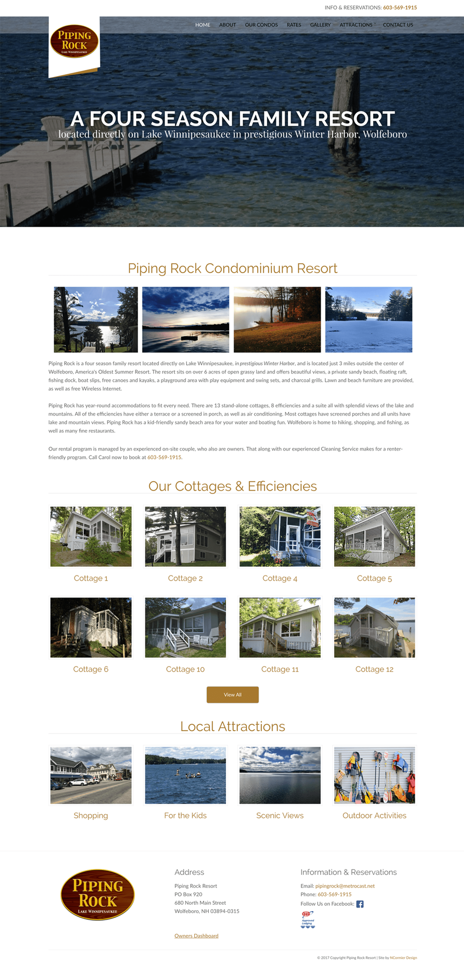 piping rock resort new website home page