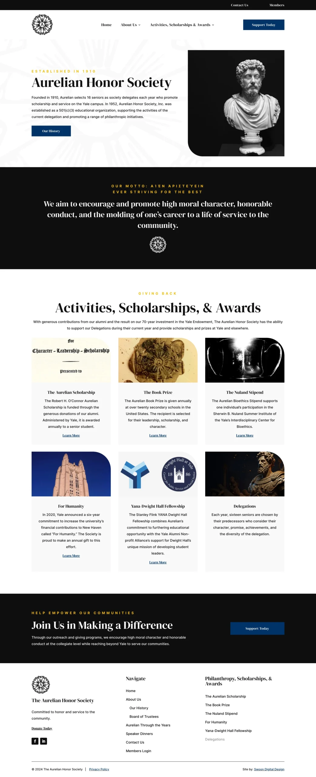 Aurelian Honor Society Home Page